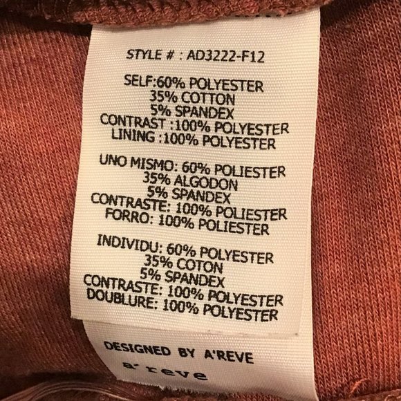 A'Reve Women's Ruffle and Lace Tunic Top - Picture 4 of 5